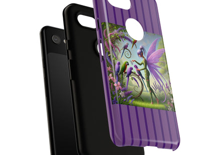 Lavender-Winged Fairy Phone Cases