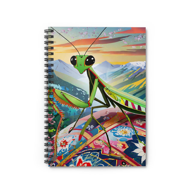 The Joyful Mantis Spiral Notebook - Ruled Line