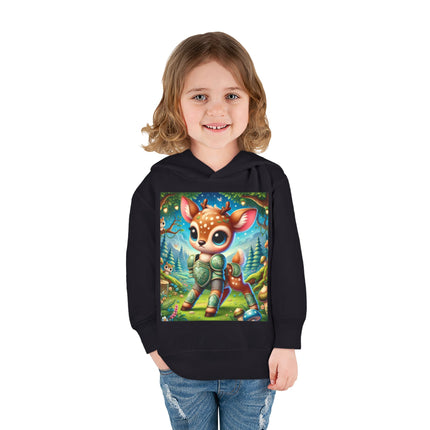Fawn Defender Toddler Pullover Fleece Hoodie