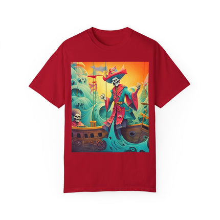 Skeleton Crew of the Misty Seas Unisex Garment-Dyed T-shirt