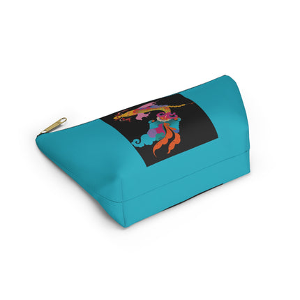 Golden Koi Cosmetic Bag – Lucky Swim & Vibrant Fortune