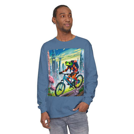 Cyberpunk Frog Long Sleeve T-Shirt