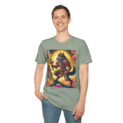 Mountain Wolf Softstyle T-Shirt