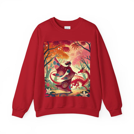 The Dragon Fairy’s Dance Heavy Blend™ Crewneck Sweatshirt