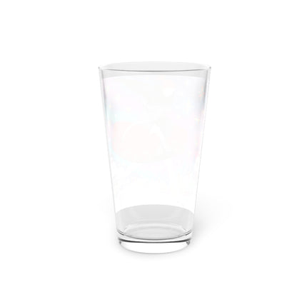 🎁✨ The Lady Of The Christmas Hatbox Pint Glass – Art Deco Holiday Fantasy