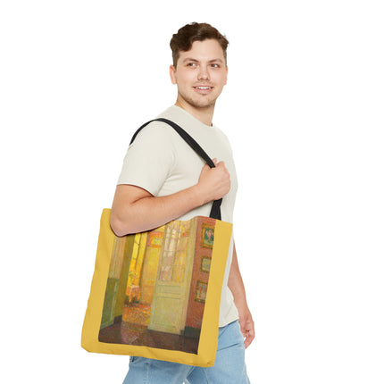 Interior, Window Light by Henri Le Sidaner Tote Bag (AOP)
