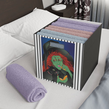 Mirror, Mirror A Witch's Touch Felt Storage Box