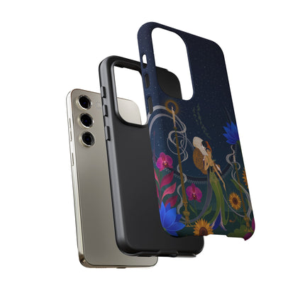 🌙🕯️ The Lady Of The Midnight Garden Phone Case – Art Deco Nocturne