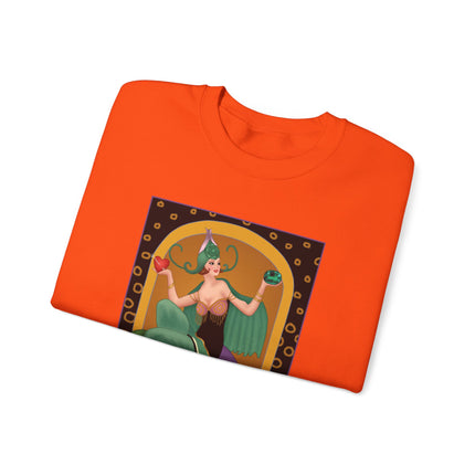 May & Emerald (from the Gem Series) by Sofia Chiostri Heavy Blend™ Crewneck Sweatshirt