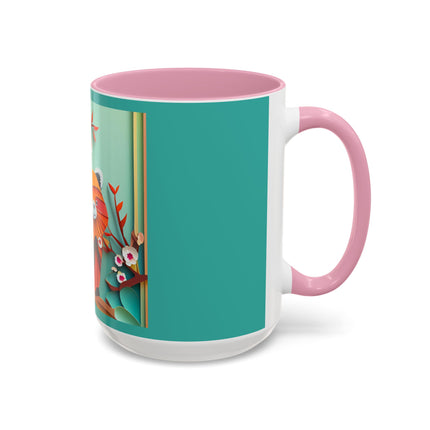 A Playful Red Panda Colorful Mugs (11oz, 15oz)