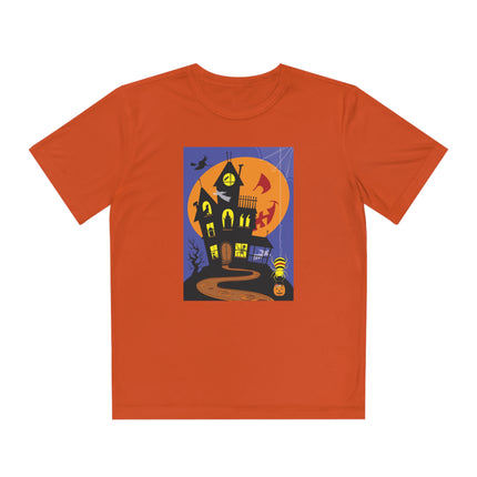 Halloween Night at the Haunted House Youth Competitor Tee