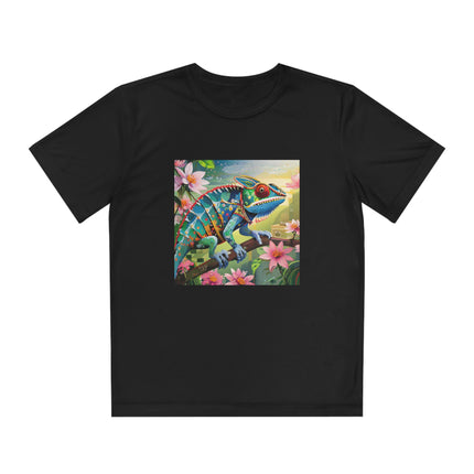 Camouflage Chameleon Youth Competitor Tee