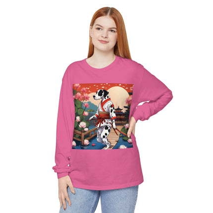 Doberman of the Rising Sun Long Sleeve T-Shirt