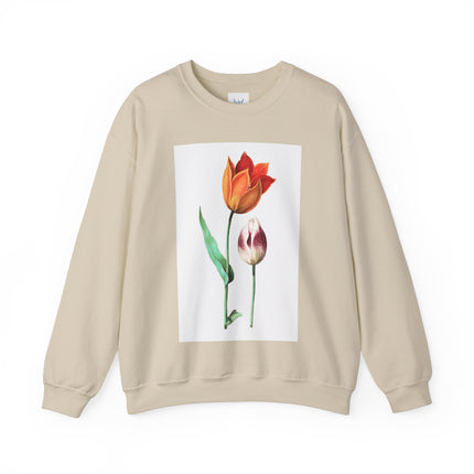 Tulip by Anselmus Boëtius de Boodt Heavy Blend™ Crewneck Sweatshirt