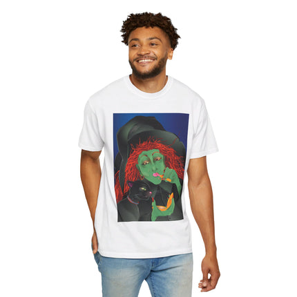 Mirror, Mirror A Witch's Touch Unisex Garment-Dyed T-shirt