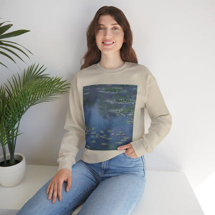 Water Lilies by Claude Monet Heavy Blend™ Crewneck Sweatshirt