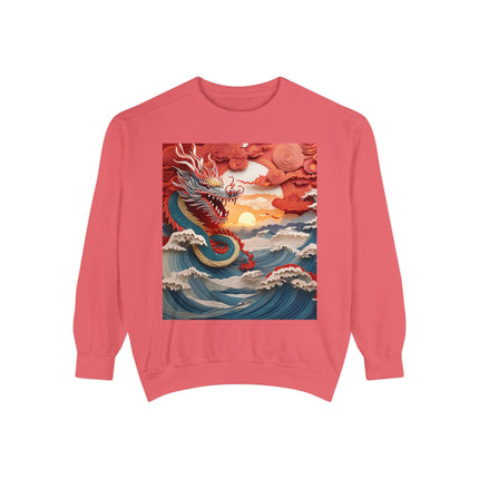 Stormbound Dragon Garment-Dyed Sweatshirt