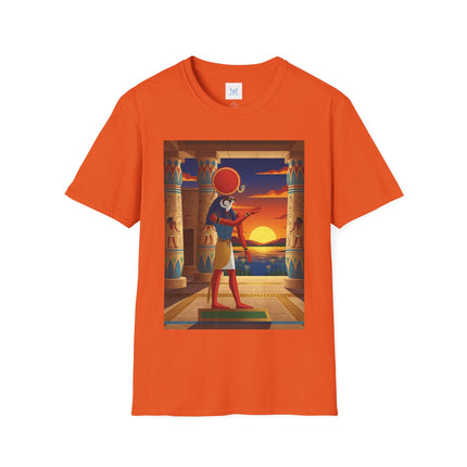 Ra Egyptian Sun God T-Shirt – Ancient Power & Sunset Majesty