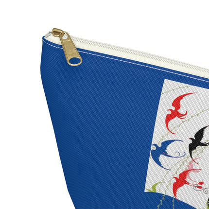 Flight of the Songbirds Cosmetic Bag – Whimsical Symphony & Elegant Freedom