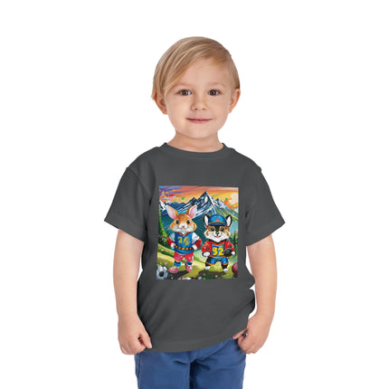 Animal Athletes Toddler Short Sleeve Tee