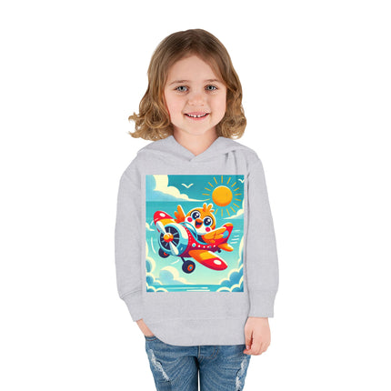 Joyful Bird Aviator Toddler Pullover Fleece Hoodie