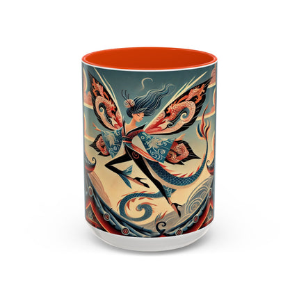 Dragon Fairy of the Temple Colorful Mugs (11oz, 15oz)
