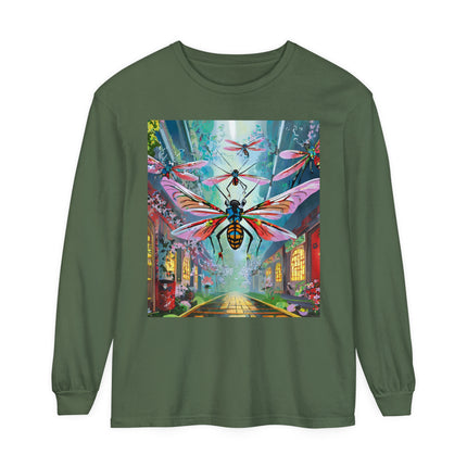 Neon Swarm Long Sleeve T-Shirt