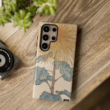Chrysanthemum Blossom by Keika Hasegawa Phone Cases