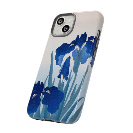 Iris Flowers by Ohara Koson Phone Cases