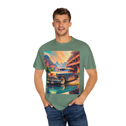 1953 Buick Roadmaster Unisex Garment-Dyed T-shirt