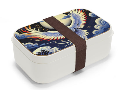Majestic White Crane Bento Lunch Box