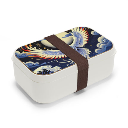 Majestic White Crane Bento Lunch Box