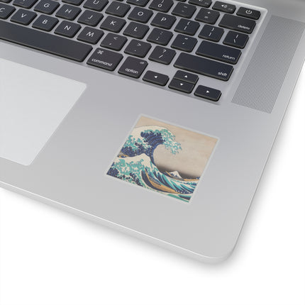 The Great Wave off Kanagawa by Katsushika Hokusai Kiss-Cut Stickers (4 Sizes)