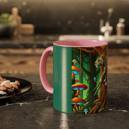 Silent Stripes Colorful Mugs (11oz, 15oz)