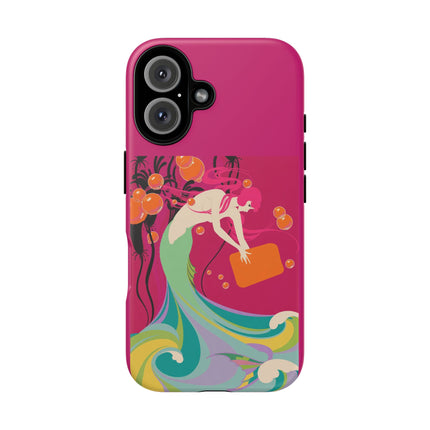 Mermaid Dive Phone Case – Vibrant Waves & Playful Elegance
