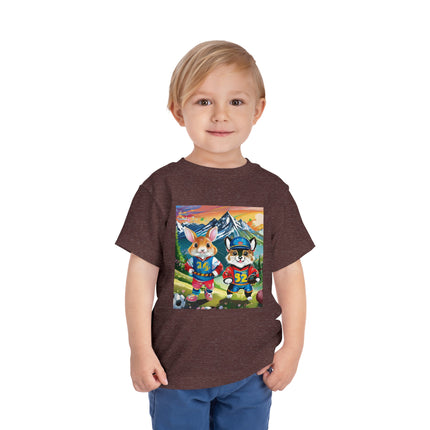 Animal Athletes Toddler Short Sleeve Tee
