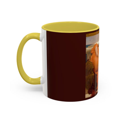 Flaming June by Frederic Leighton Colorful Mugs (11oz, 15oz)