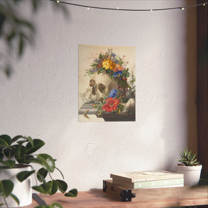 Vanitas Still Life by Herman Henstenburgh Fine Art Posters