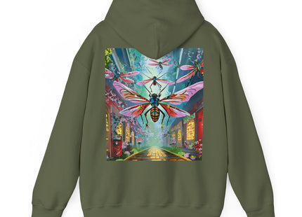 Neon Swarm – Heavy Blend™ Hooded Sweatshirt