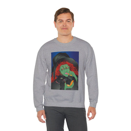 Mirror, Mirror A Witch's Touch Women’s Unisex Heavy Blend™ Crewneck Sweatshirt