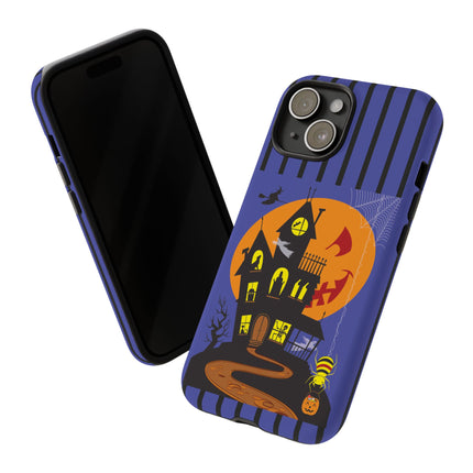 Halloween Night at the Haunted House Phone Cases