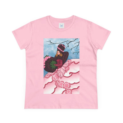 Winter Rose Empress Women's Midweight Cotton Tee