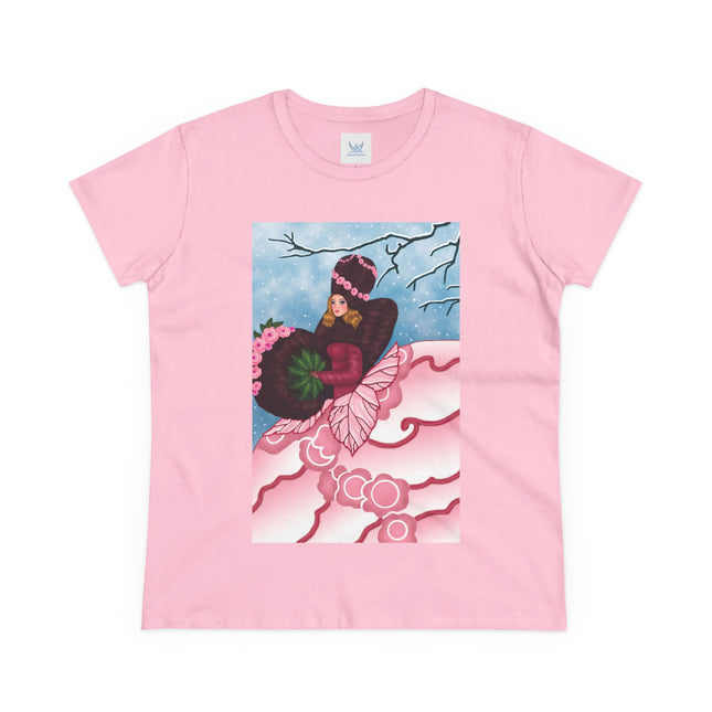 Winter Rose Empress Women's Midweight Cotton Tee