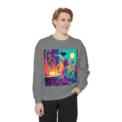 Dance of the Skeleton Ballerinas Unisex Garment-Dyed Sweatshirt