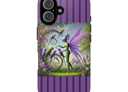 Lavender-Winged Fairy Phone Cases