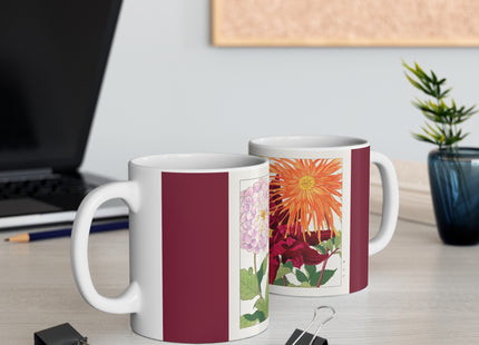 Dahlia by Tanigami Kônan Ceramic Mug 11oz