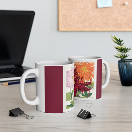 Dahlia by Tanigami Kônan Ceramic Mug 11oz