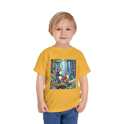 Whimsical Woodland Toddler Short Sleeve Tee