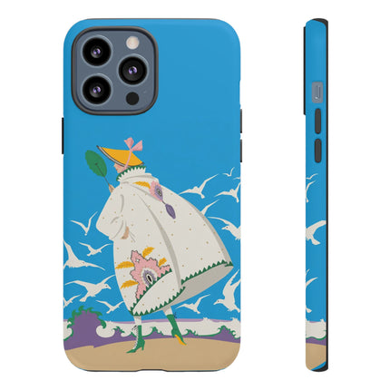 Seaside Wanderer Phone Case – Whimsical Charm & Coastal Delight