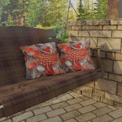 Poppy Fairy Outdoor Pillows